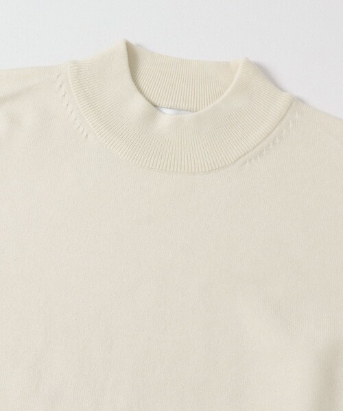 URBAN RESEARCH DOORS（アーバンリサーチドアーズ）の「『仁村紗和さん着用』『UR TECH 200日ニット』 モックネック（ニット/セーター・メンズ・OFF/APRICOT/C.NAVY/BLACK/BROWN・M/L/XL）」の15枚目の写真