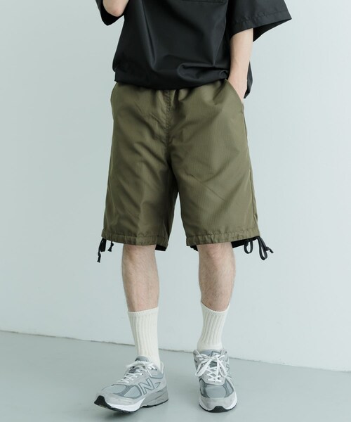 ITEMS URBANRESEARCH（アイテムズ アーバンリサーチ）の「TAION　Military Reversi Shorts（その他パンツ・メンズ・BLK/OLV/D.NVY/D.SAGE GRN/TIE-DYE・M/L）」の17枚目の写真