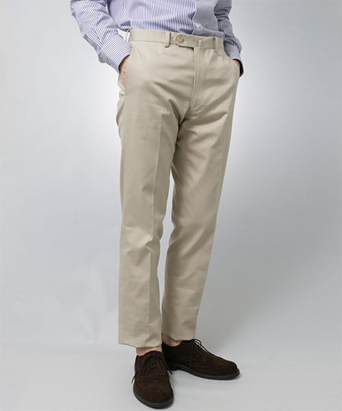 URBAN RESEARCH（アーバンリサーチ）の「コットンツイルPT（スラックス・メンズ・NAVY/BEIGE/WHITE・44/46/48/50/42）」の14枚目の写真