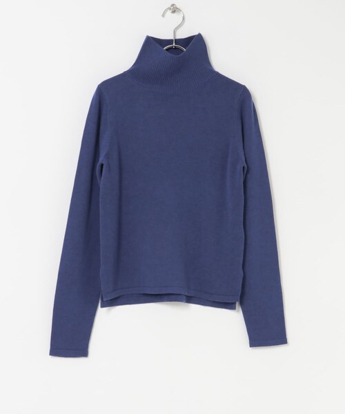 THE GOODLAND MARKET（ザグッドランドマーケット）の「MIDIUMISOLID×THE GOODLAND MARKET　turtle neck PO（ニット/セーター・レディース・Gray/brown/blue・FREE）」の14枚目の写真