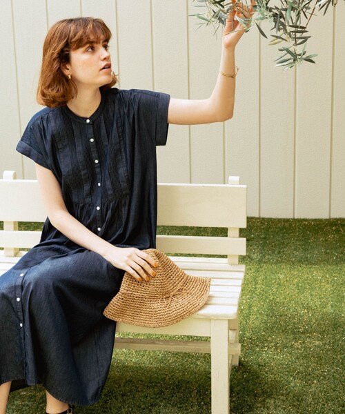 URBAN RESEARCH Sonny Label（アーバンリサーチサニーレーベル）の「折り畳みペーパーハット（ハット・レディース・キャメル/ベージュ・one）」の16枚目の写真