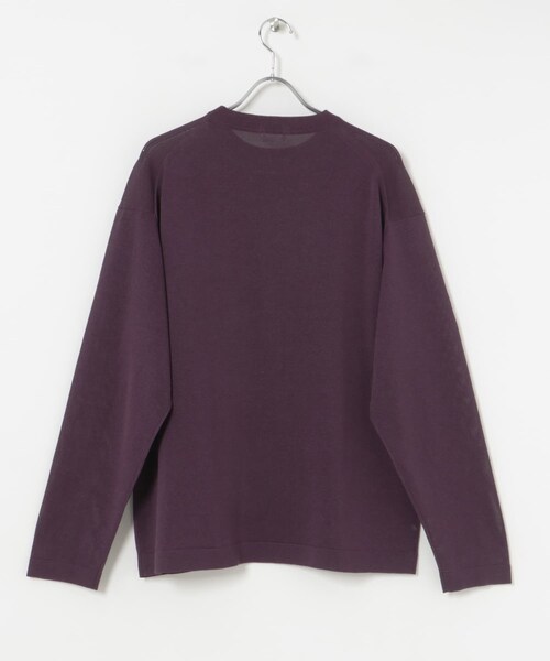 URBAN RESEARCH(アーバンリサーチ)の「『別注』crepuscule×UR Washi Knit Long-Sleeve T-shirts(ニット/セーター・メンズ・Black/D.Purple/Chocolate・1/2)」の17枚目の写真