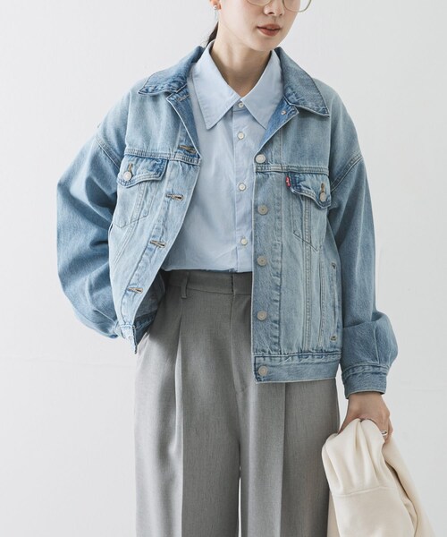 URBAN RESEARCH（アーバンリサーチ）の「LEVI’S 　EXCLUSIVE 90S TRUCKER（デニムジャケット・レディース・SHE KNEW・XS）」の4枚目の写真