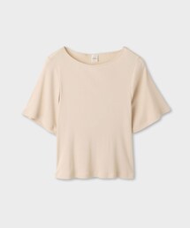 ROPE' | 【一部店舗限定】【REALM(レルム)】HALF-SLEEVE T-SHIRT|5分袖カットソー 26SS(ニット/セーター)