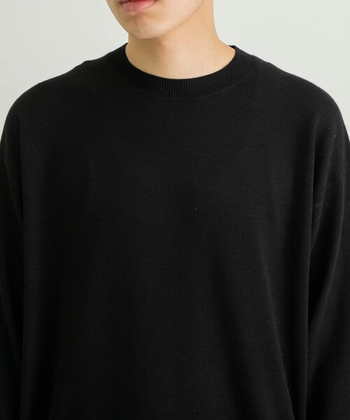 URBAN RESEARCH(アーバンリサーチ)の「coupronde イタリアンウールシルクカシミアニット(ニット/セーター・メンズ・BROWN/O RED/ECRU/BLACK・46/48)」の14枚目の写真