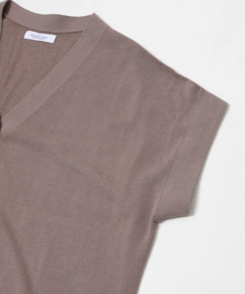 URBAN RESEARCH Sonny Label（アーバンリサーチサニーレーベル）の「クールミストフレンチニットカーディガン（カーディガン/ボレロ・レディース・ブラック/L.グレー/モカグレー・Free）」の21枚目の写真