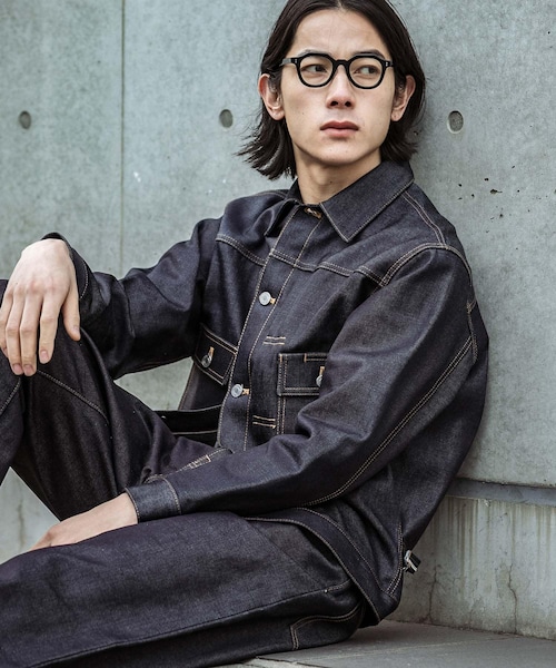 URBAN RESEARCH(アーバンリサーチ)の「SHIOTA スーピマDENIM JACKET #BEN(デニムジャケット・メンズ・INDIGO・S/M/L/XL)」の1枚目の写真