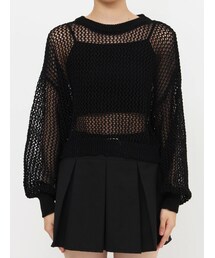 EMODA | グリッターローゲージニット(ニット/セーター)