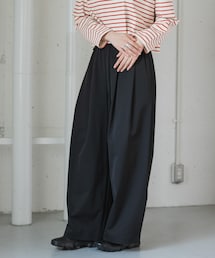 FORK&SPOON | FORK&SPOON　ツータックワイドイージーパンツ(その他パンツ)