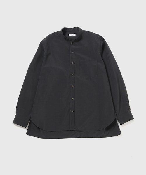 ADAM ET ROPE'(アダムエロペ)の「【NIKKE】 バンドカラー シャツ / ウォッシャブル(シャツ/ブラウス・メンズ・ブラック/ネイビー/ラベンダー・L/M)」の14枚目の写真