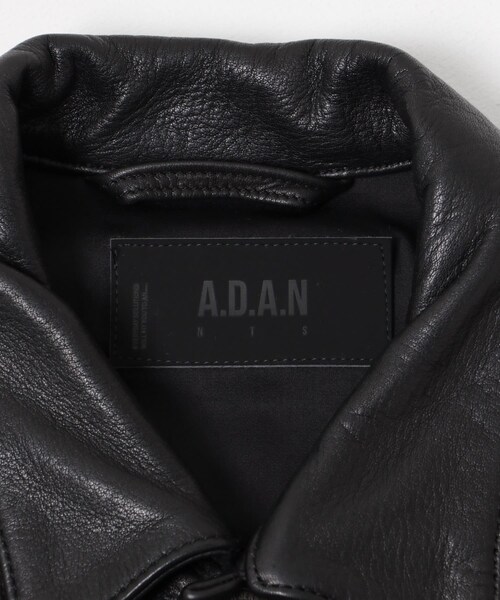 URBAN RESEARCH(アーバンリサーチ)の「A.D.A.N LEATHER TRUCKER JACKET(ブルゾン・メンズ・BLACK・S/M/L)」の12枚目の写真