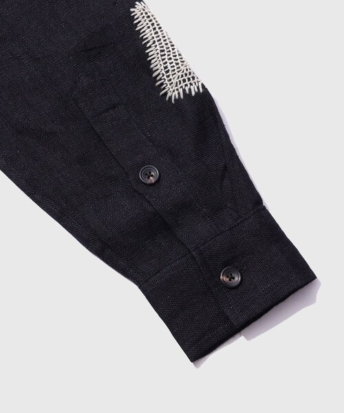 ADAM ET ROPE'(アダムエロペ)の「【Kartik Research/カルティック リサーチ】Repair Stitch Jacket(その他アウター・メンズ・ブラック・L/M)」の11枚目の写真