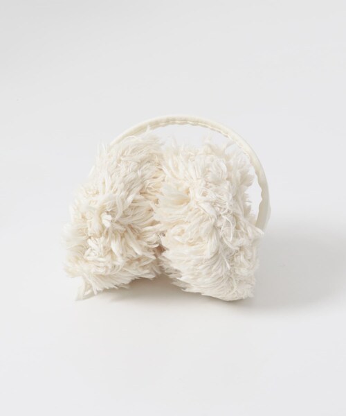 URBAN RESEARCH DOORS(アーバンリサーチドアーズ)の「LY Muffmoff(イヤーマフ・レディース・BURGUNDY/WHITE/PINK・One)」の6枚目の写真