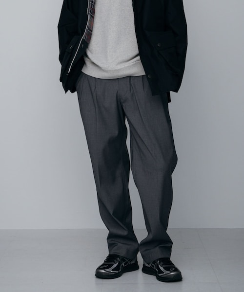 URBAN RESEARCH(アーバンリサーチ)の「ANOTHER OFFICE Santiago Slacks Standard(その他パンツ・メンズ・H/GRAY・1/2/3)」の1枚目の写真