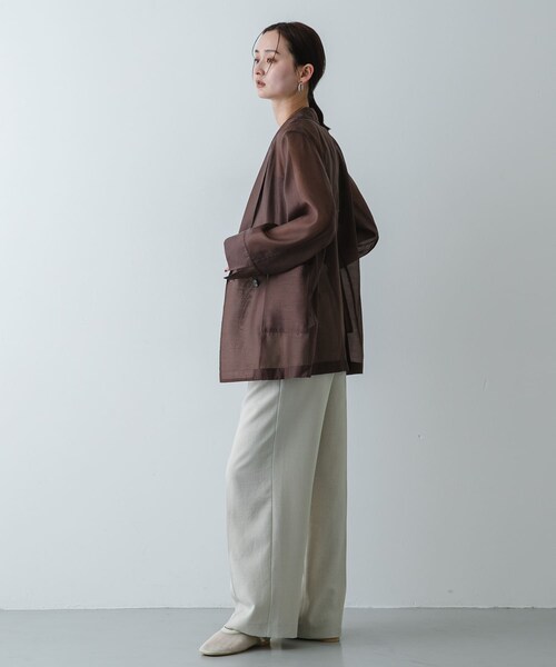 SENSE OF PLACE by URBAN RESEARCH（センスオブプレイスバイアーバンリサーチ）の「『軽量』メッシュフラットシューズ（パンプス・レディース・BLACK/IVORY・S/M/L）」の10枚目の写真