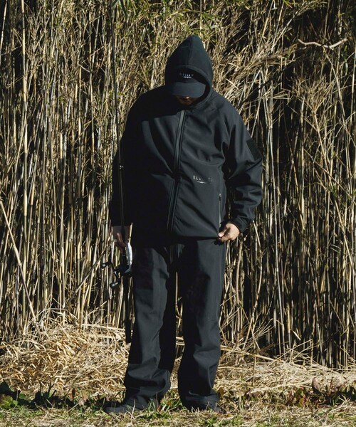 URBAN RESEARCH（アーバンリサーチ）の「ELECTRIC　EX WATER REPELLENT ZIP JK（テーラードジャケット・メンズ・BLACK/CHARCOAL・L/XL）」の5枚目の写真