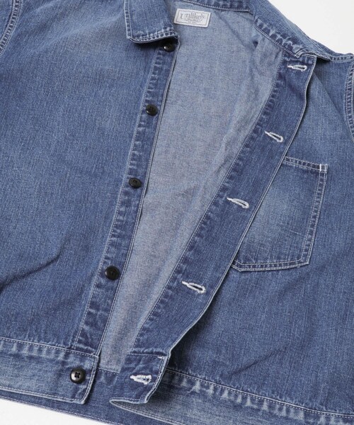 URBAN RESEARCH（アーバンリサーチ）の「Unlikely　Navy Utility Jacket（デニムジャケット・メンズ・Indigo・M/L）」の3枚目の写真