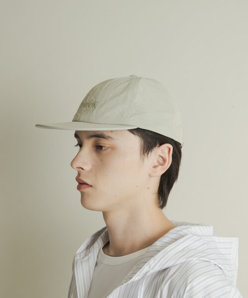 SENSE OF PLACE by URBAN RESEARCH(センスオブプレイスバイアーバンリサーチ)の「ユーティリティーキャップ(キャップ・メンズ・BLACK/GREIGE/PURPLE・one)」の2枚目の写真