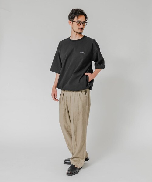 URBAN RESEARCH(アーバンリサーチ)の「『吸水速乾/UVカット』『別注』THOUSAND MILE×URBAN RESEARCH WASHER CODE T-SHIRTS(Tシャツ/カットソー・メンズ・BLACK/CHARCOAL/NAVY ST・S/M/L)」の8枚目の写真