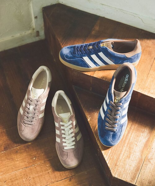 URBAN RESEARCH DOORS（アーバンリサーチドアーズ）の「adidas　EXCLUSIVE GAZELLE INDOOR（スニーカー・メンズ・BROWN/INDIGO・22.5/23/23.5/24/24.5/25）」の20枚目の写真