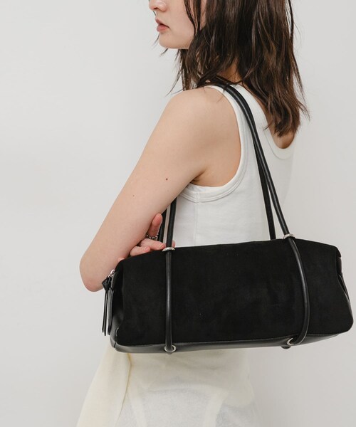 SENSE OF PLACE by URBAN RESEARCH(センスオブプレイスバイアーバンリサーチ)の「FSコンビワイドバッグ(トートバッグ・レディース・IVORY/BLACK/CAMEL・One)」の14枚目の写真