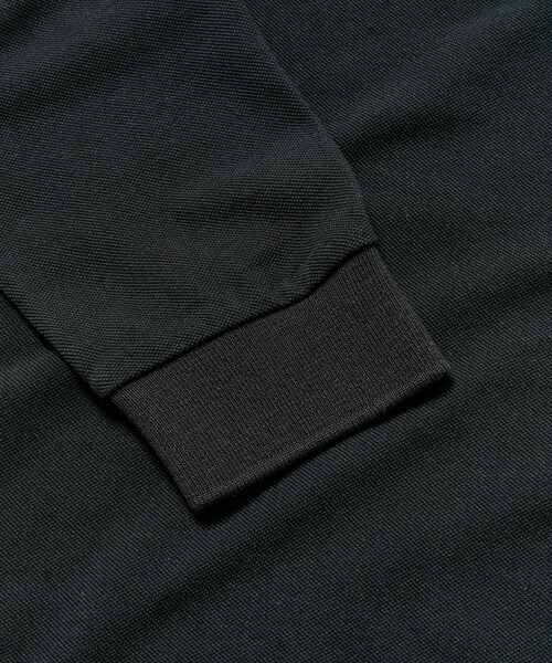 REVERBERATE/リバーバレイト】ZIP LONG SLEEVE POLO 【公式通販】