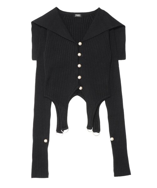 パメオポーズ　ニットパンツ リネンスムースニットパンツ(S OFF WHITE): ボトムス │ ETRE