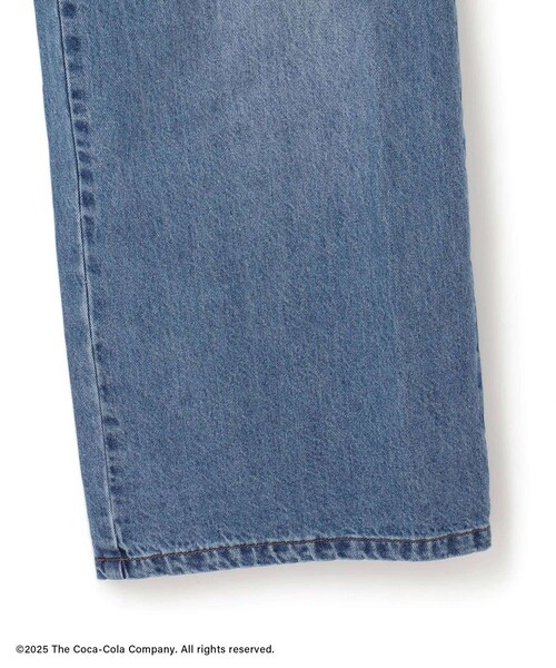 VIS(ビス)の「【Coca-Cola】VIS別注エンブロイダリーサロペット(サロペット/オーバーオール・レディース・ブルー系/ピンク・F)」の21枚目の写真