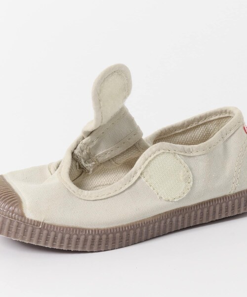 URBAN RESEARCH DOORS(アーバンリサーチドアーズ)の「Cienta キャンバスTストラップシューズ(KIDS)(スニーカー・キッズ・SAND・16/17/18/19)」の8枚目の写真