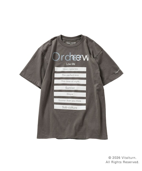 bonjour records(ボンジュールレコーズ)の「New Order/ニュー・オーダー for bonjour records Official T-shirt(Tシャツ/カットソー・レディース・ブラック/ブラック系/スミクロ・L/M/XL/XXL)」の13枚目の写真