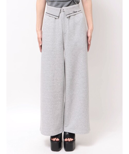 EMODA（エモダ）の「WAIST LINE SWEAT PT（その他パンツ・レディース・グレー/ブラウン・S/M）」の2枚目の写真