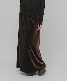 KBF | ベロアナロースカート(スカート)