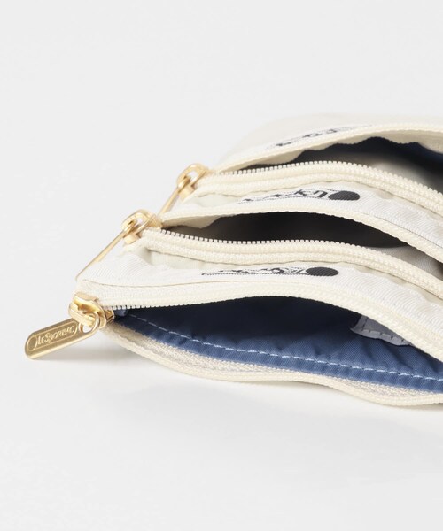 URBAN RESEARCH（アーバンリサーチ）の「『別注』LeSportsac×URBAN RESEARCH　3ZIP COSMETIC（ネクタイ・レディース・BLACK/B BEIGE・-）」の17枚目の写真