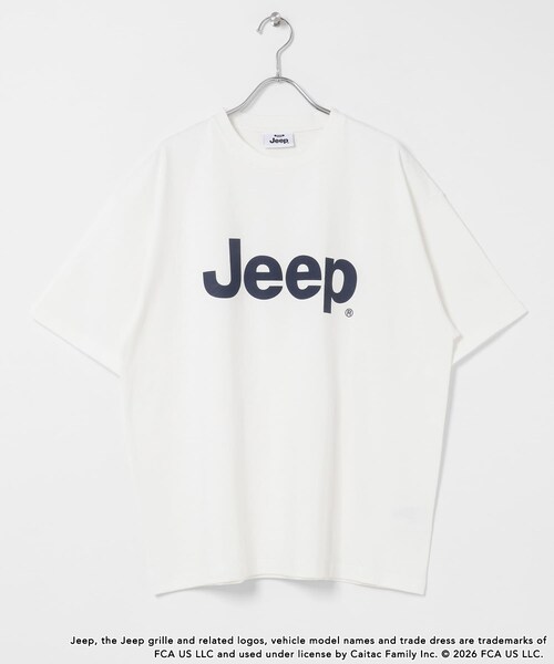 URBAN RESEARCH Sonny Label（アーバンリサーチサニーレーベル）の「JEEP ロゴショートスリーブTシャツ（Tシャツ/カットソー・メンズ・オフ/チャコール/レッド・M/L）」の12枚目の写真