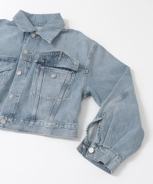 URBAN RESEARCH（アーバンリサーチ）の「AGOLDE　PALMER JACKET IN SPACE（デニムジャケット・レディース・space・XS）」の13枚目の写真