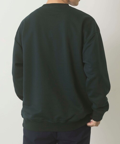 ITEMS URBANRESEARCH（アイテムズ アーバンリサーチ）の「TeddyBear ワンポイント スウェット（スウェット・メンズ・OML/BGD/GRN/NVY・M/L）」の17枚目の写真
