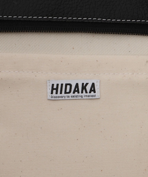 ADAM ET ROPE'（アダムエロペ）の「【HIDAKA/ヒダカ】BROKEN CLUB BAG（ショルダーバッグ・メンズ・ブラック・F）」の10枚目の写真