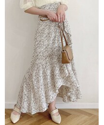 dazzlin | オーバーフリルフレアスカート(スカート)