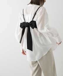 SENSE OF PLACE by URBAN RESEARCH | バックリボンビスチェ(その他トップス)