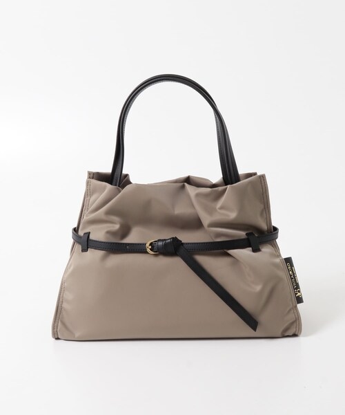 URBAN RESEARCH ROSSO（アーバンリサーチロッソ）の「VIOLAd’ORO　ナイロンドロストトートM（トートバッグ・レディース・BLKBLK/TAUPEBLK・M）」の10枚目の写真