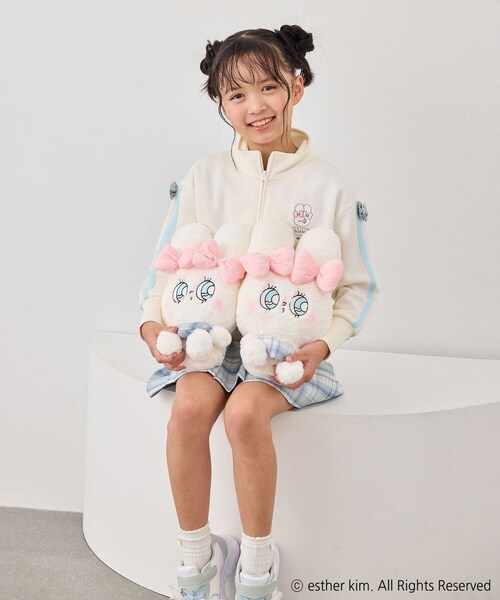 ROPE' PICNIC（ロペピクニック）の「【Esther Bunny Little meets ROPE' PICNIC】ぬいぐるみ（その他雑貨・レディース・ホワイト/ピンク・F）」の10枚目の写真