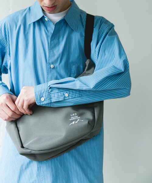 URBAN RESEARCH DOORS（アーバンリサーチドアーズ）の「URD SHOULDER BAG（ショルダーバッグ・メンズ・BLACK/SAGE GRAY・-）」の15枚目の写真