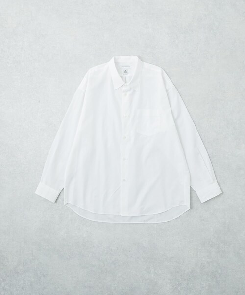 URBAN RESEARCH（アーバンリサーチ）の「『一部WEB限定カラー』THOMAS MASON OVER SHIRTS（シャツ/ブラウス・メンズ・WHITE/ROYAL/BROWN/BLACK/BLUE ST/S.GREEN・S/M/L/XL）」の20枚目の写真