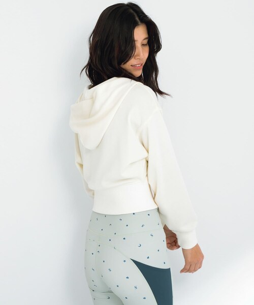 URBAN RESEARCH Sonny Label（アーバンリサーチサニーレーベル）の「SLAB　Short Zip Parka（パーカー・レディース・オフ/オートミール/杢グレー・FREE）」の7枚目の写真