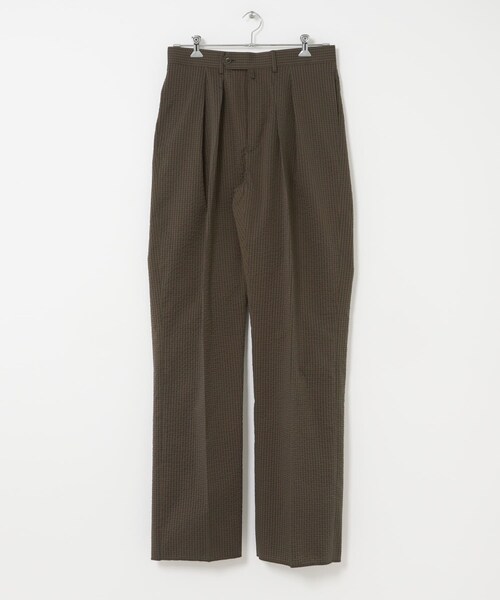 URBAN RESEARCH(アーバンリサーチ)の「『別注』NEAT×URBS DOT'S SEERSUCKER WIDE(その他パンツ・メンズ・BLACK/BROWN・44/46/48/50)」の19枚目の写真