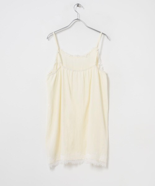 ITEMS URBANRESEARCH（アイテムズ アーバンリサーチ）の「レースキャミチュニック（チュニック・レディース・DOT/BLK/BRN/OFF・Free）」の12枚目の写真