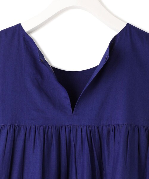 ADAM ET ROPE'(アダムエロペ)の「【AAYUSHI for ADAM ET ROPE'】別注Cotton voile long dress(ワンピース・レディース・ブラック/ブルー/ピンク・F)」の15枚目の写真
