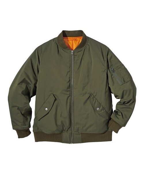 nissen（ニッセン）の「ミリタリーブルゾン（ジャケット/アウター・メンズ・グレー/カーキ・M/L/LL/3L/4L/5L/6L/8L/10L）」の21枚目の写真