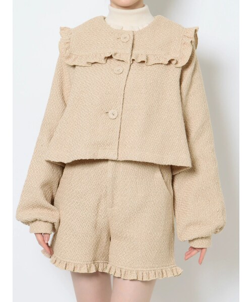 merry jenny（メリージェニー）の「ツイードセーラージャケット