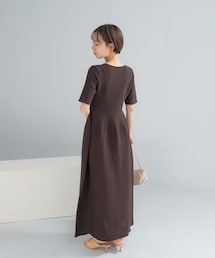 URBAN RESEARCH ROSSO WOMEN | 『一部WEB限定カラー』フォルムニットVネックワンピース(ワンピース)